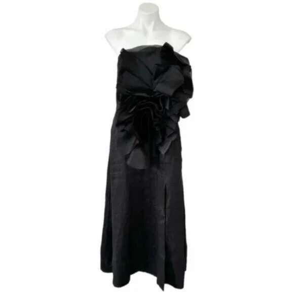 amsale little white dress line Amsale Little White Dress LW199 main image 1